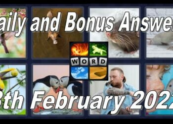 4 Pics 1 Word Bonus Daily Answers 8th February 2022