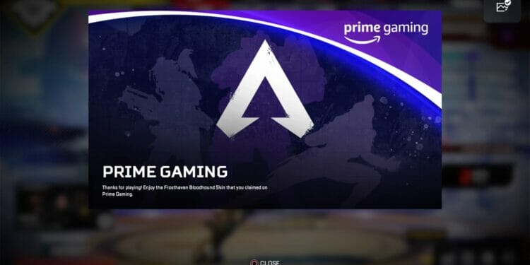 Apex Legends Twitch Free Bloodhound Frosthaven Skin Claimed
