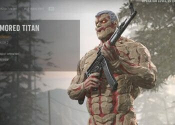 Armored Titan Attack of Titan Warzone Vanguard