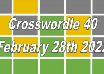 Crosswordle 40