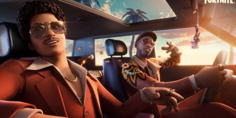 Fortnite Bruno Mars and Anderson .Paak Skins