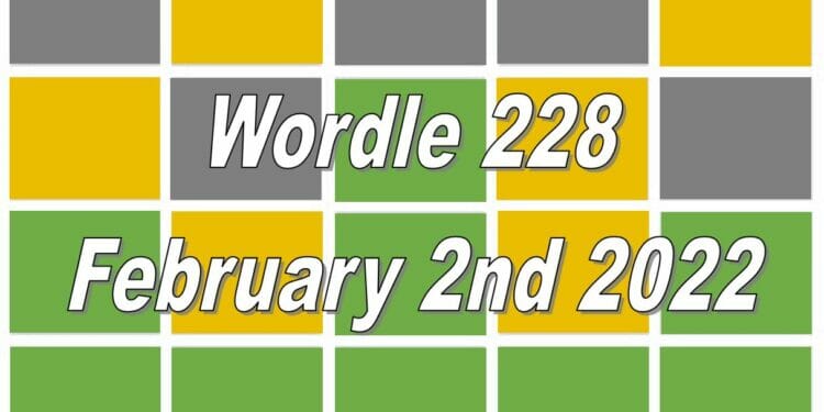 Wordle 228