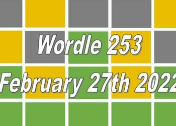 Wordle 253