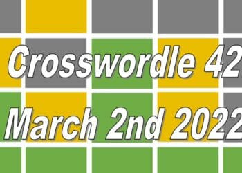 Crosswordle 42
