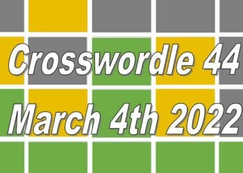 Crosswordle 44
