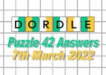 Daily Dordle 42