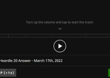 Heardle Answer: Today’s #20 Daily Song March 17th, 2022