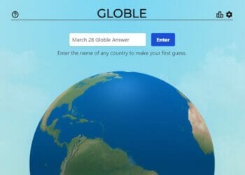Globle March 28 Globe Game Mystery Country Answer
