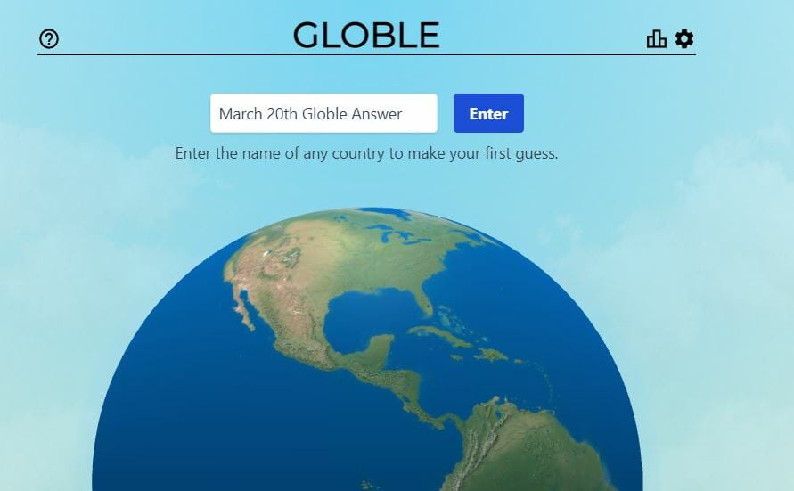 Globle Mystery Country Answer March 20