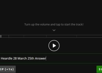 Heardle 28 March 25 Answer