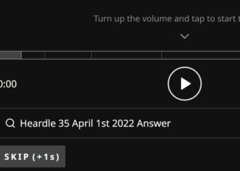 Heardle April 1 Answer 35
