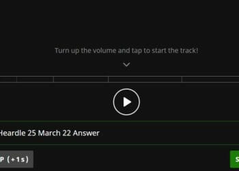 Heardle Answer: Today’s #25 Daily Song March 22, 2022