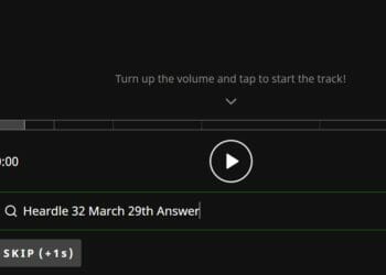 Heardle March 29th Answer 32 Song