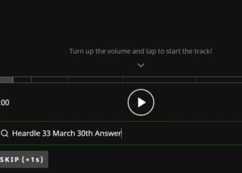 Heardle March 30 2022 33 Song Answer
