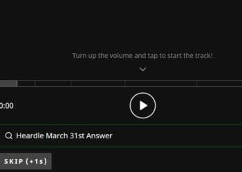 Heardle March 31st 2022 Answer Song 34