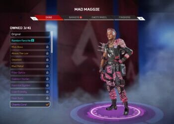 Apex Legends Mad Maggie Chaotic Coral Skin