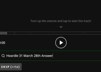 March 28 Heardle Song Answer 31