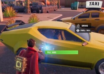 Use the Repair Torch to fix a vehicle Fortnite