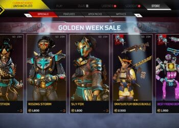 Apex Legends Golden Week Sale Bundles