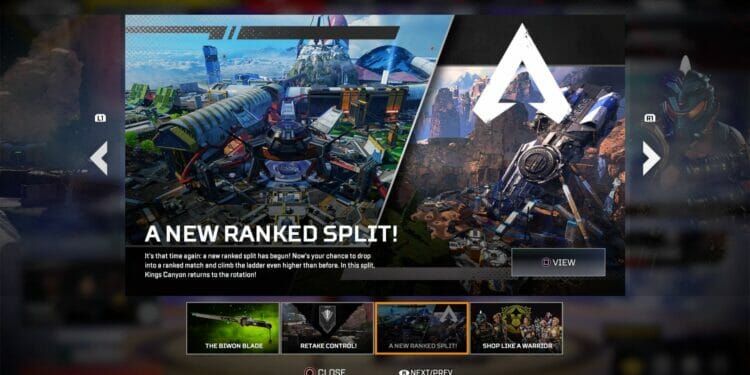 Apex Legends Season 12 Ranked Split - Kings Canyon