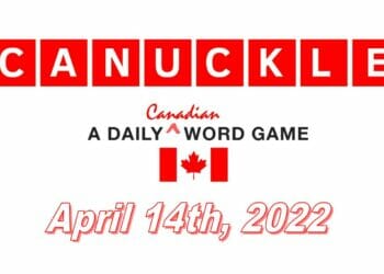 Daily Canuckle - 14th April 2022