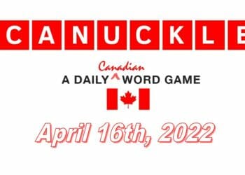 Daily Canuckle - 16th April 2022