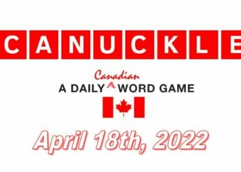 Daily Canuckle - 18th April 2022