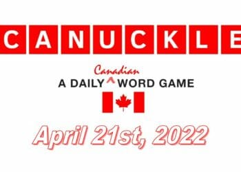 Daily Canuckle - 21st April 2022