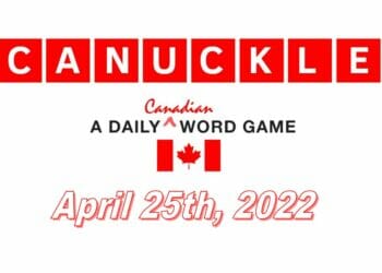 Daily Canuckle - 25th April 2022