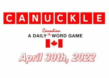 Daily Canuckle - 30th April 2022