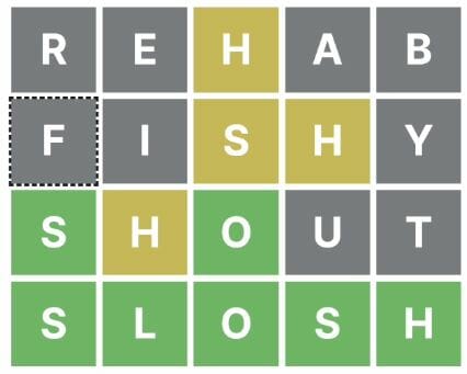 Daily Crosswordle 76 Answer - 5th April 2022
