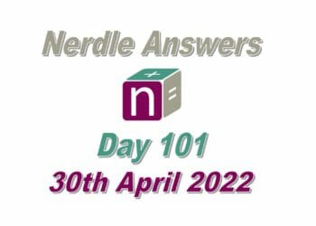 Daily Nerdle 101 - April 30th, 2022