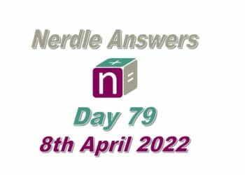 Daily Nerdle 79 - April 8, 2022