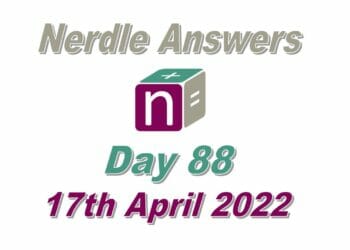 Daily Nerdle 88 - April 17, 2022
