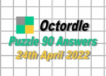 Daily Octordle 90 - April 24th, 2022