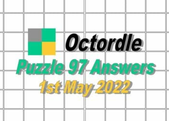 Daily Octordle 97 Answer - May 1st 2022