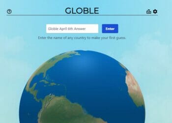 Globle 6th April Answer Mystery Country Globe Game