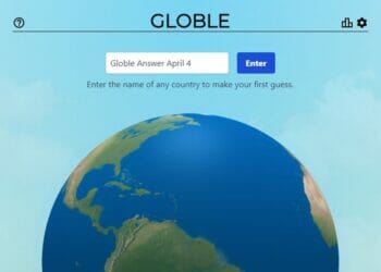 Globle Answer April 4 Mystery Country Hints