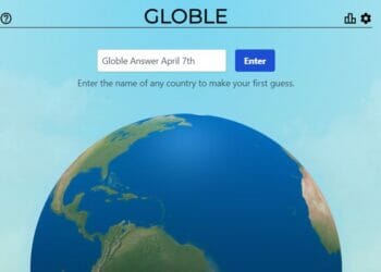 Globle Answer April 8 World Globe Game