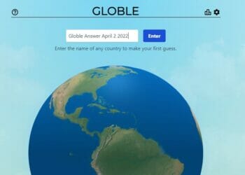 Globle April 2 2022 Answer Mystery Country