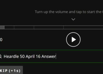Heardle April 16 Answer Song of the Day 50 Hints