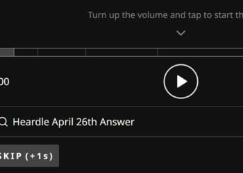 Heardle April 26 Answer Song of the Day 60 Hints Today