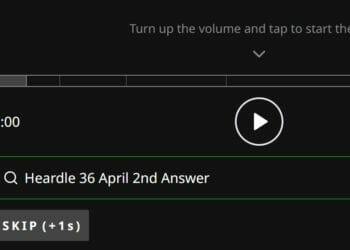 Heardle Song Answer: Today’s #36 Daily Song April 2nd, 2022
