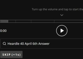 Heardle April 6th Answer Song Hint 40