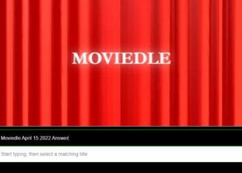 Moviedle Answer April 15 Daily Movie Wordle Answer