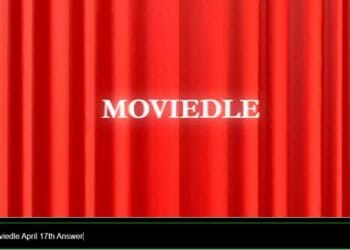 Moviedle Answer April 17 Daily Movie Wordle Answer