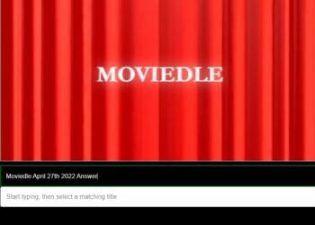 Moviedle Answer April 27 Movie Wordle Answer and Hints Today