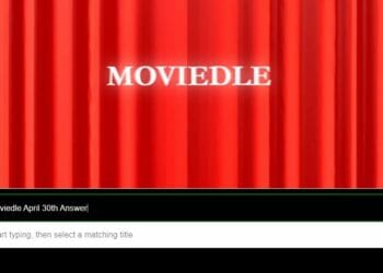 Moviedle Answer April 30 Movie Wordle Answer and Hints Today