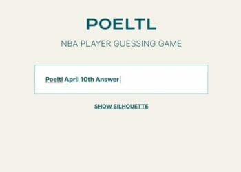 Poeltl April 10th NBA 45 Wordle Answer 2022