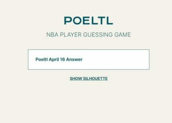 Poeltl April 16th NBA 51 Wordle Answer 2022